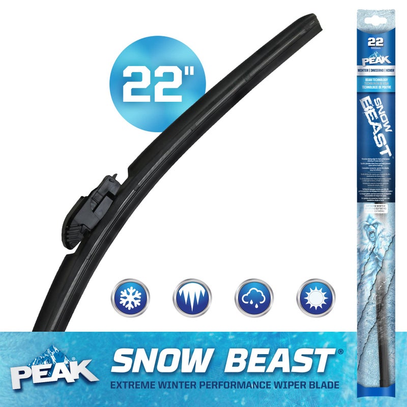 PEAK Snow Beast Winter Windshield Wiper Blade, 22-inch - Image 2
